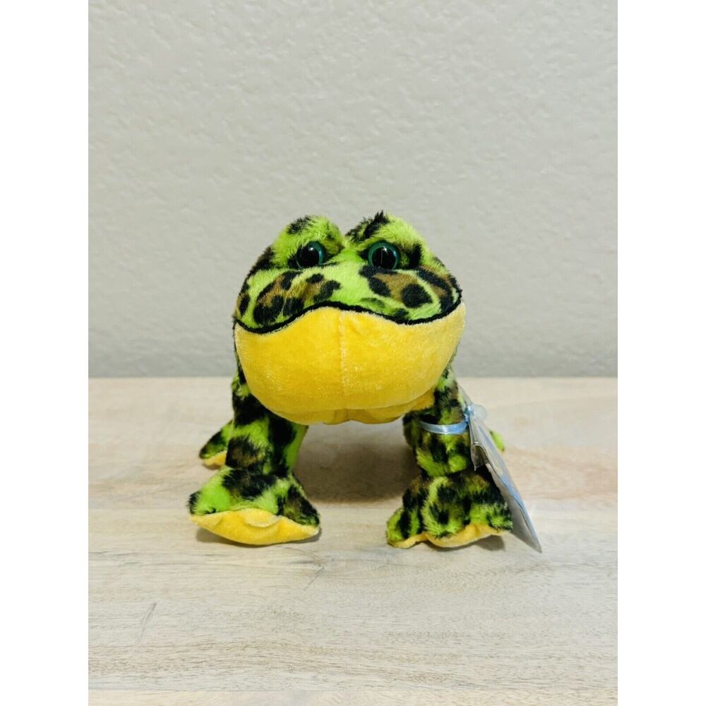 New Webkins Bull Frog GANZ Plush HM114 WITH CODE SEALED Stuffed Animal Toy